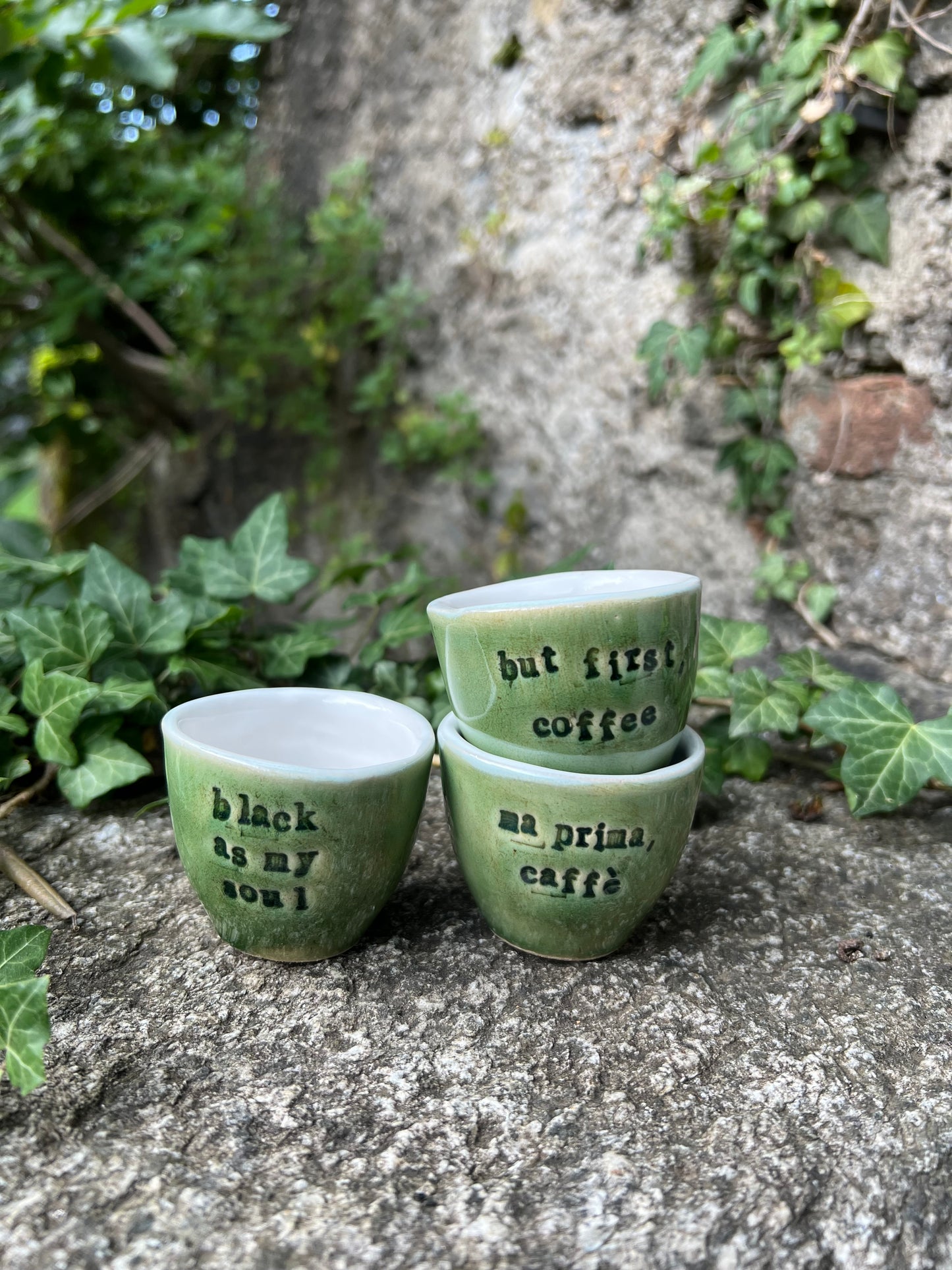 Espresso cup - but first, coffee