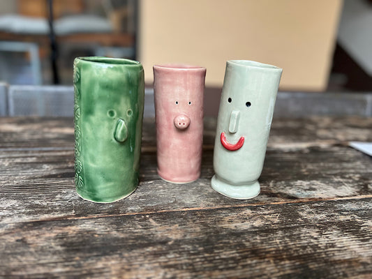 Corso di ceramica - workshop vaso-testa 11.10, 17:00