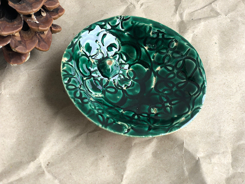 Handmade Ceramic Incense Holder