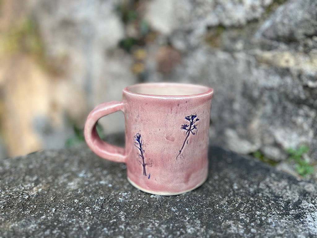 Botanical Mug pink