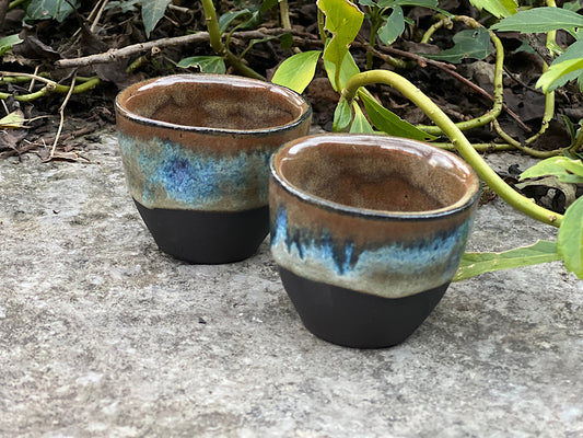 Espresso Cup - Opalescent dark