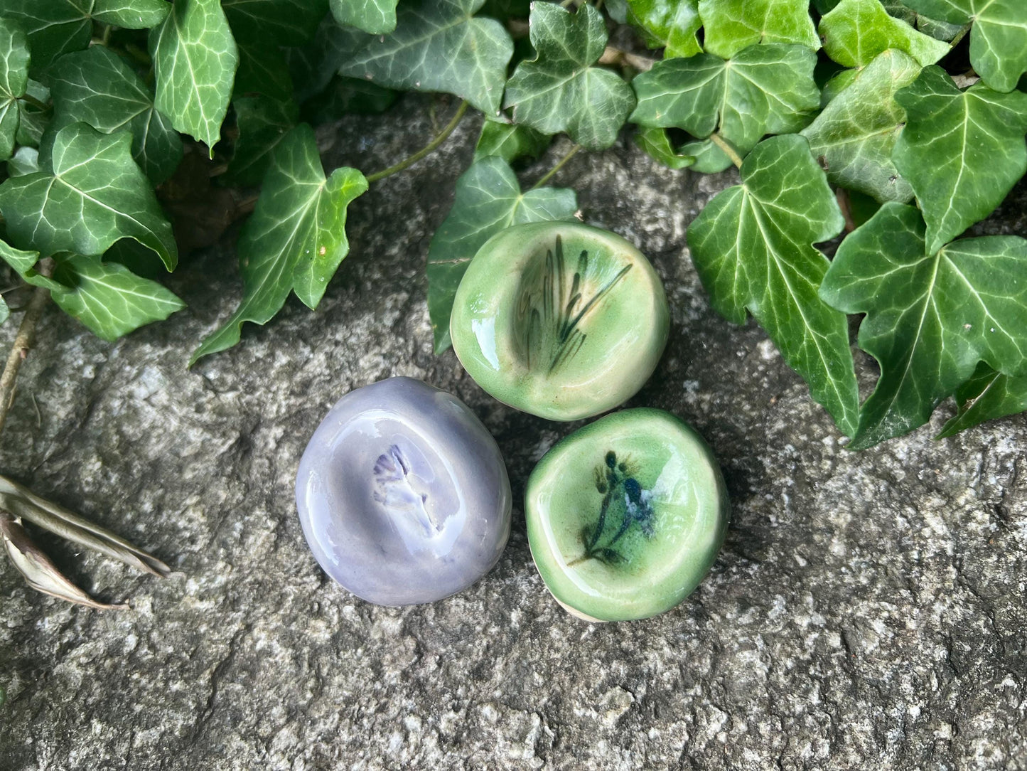 Botanical Worry Stone