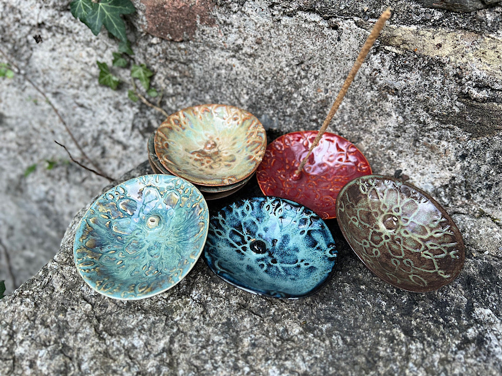 Incense and candle holders