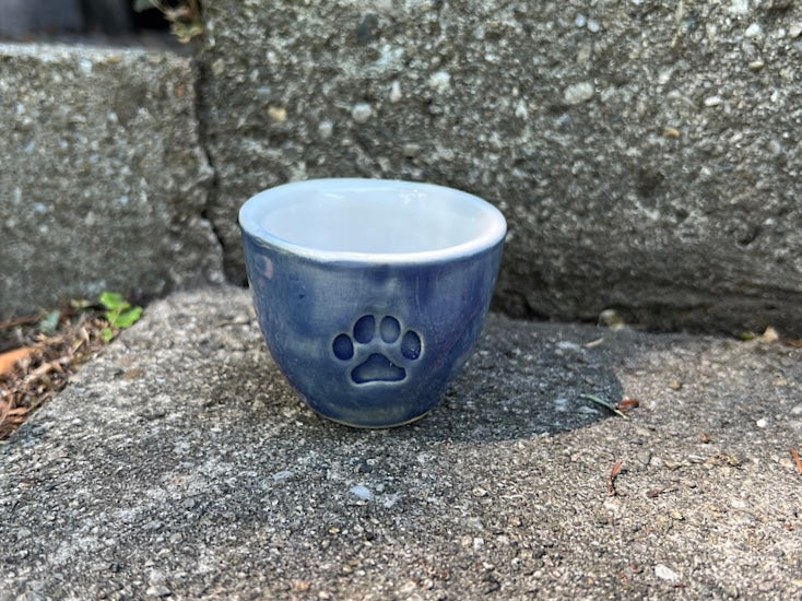 Ceramic Espresso Cup, Cat Paw