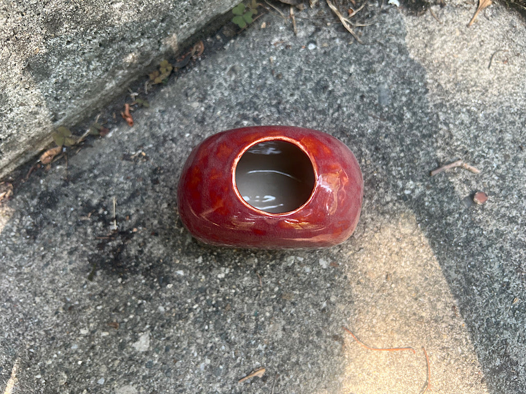 Donut vase, Rowan