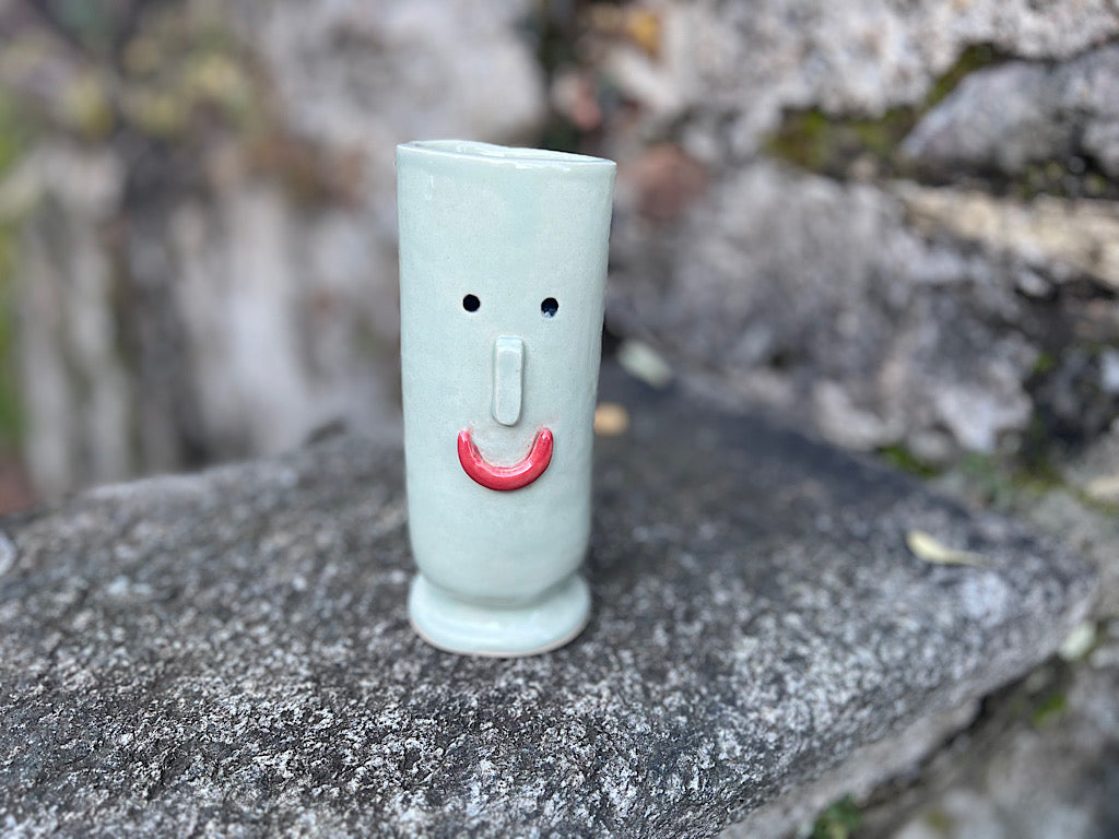Face vase - Minty