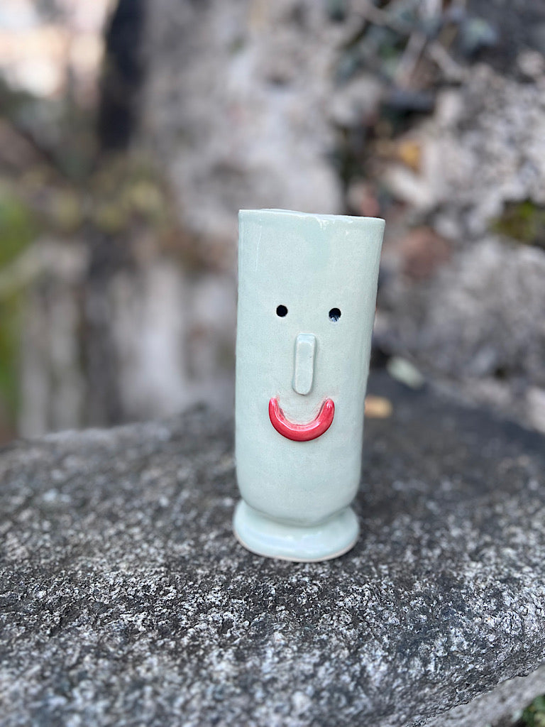 Face vase - Minty