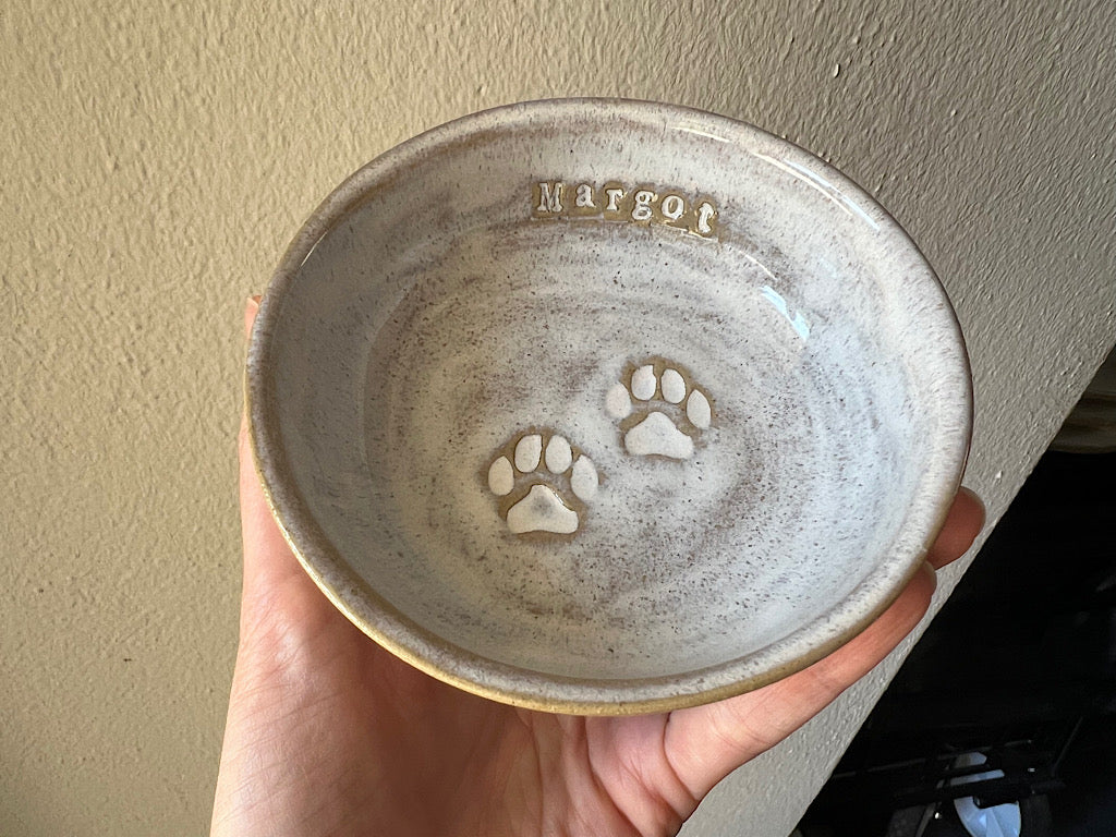 Cat bowl - personalized