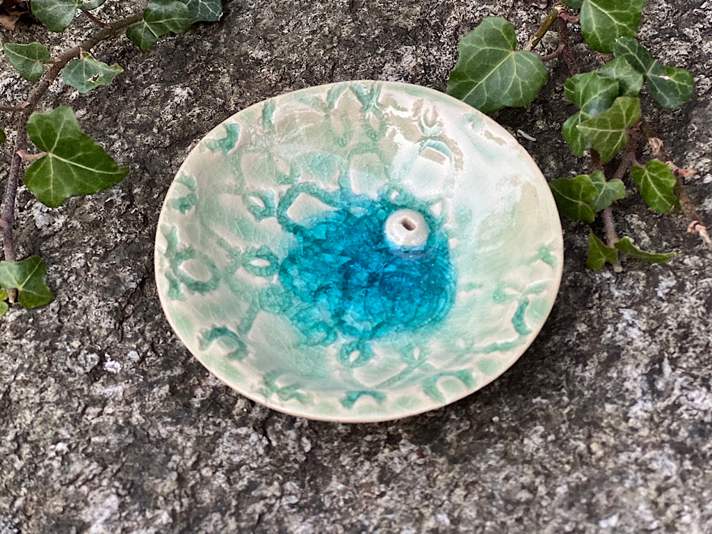 Handmade Ceramic Incense Holder