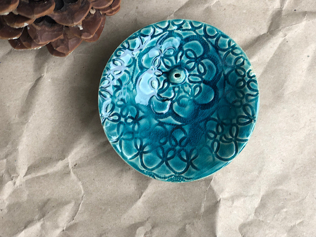 Handmade Ceramic Incense Holder