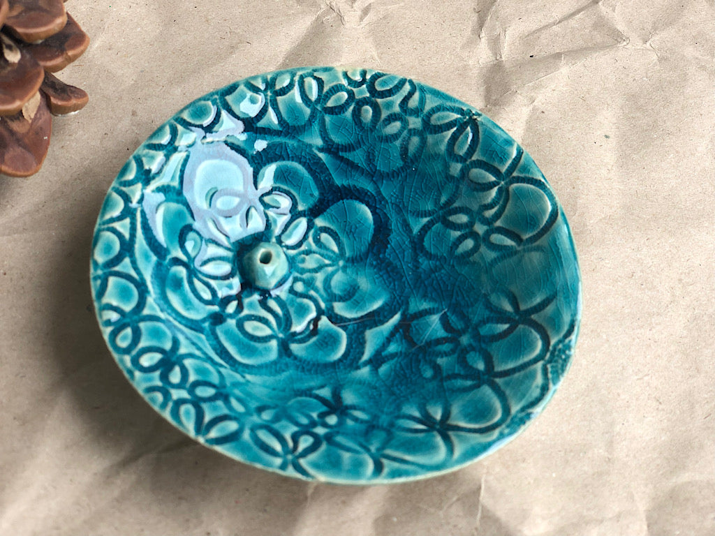 Handmade Ceramic Incense Holder