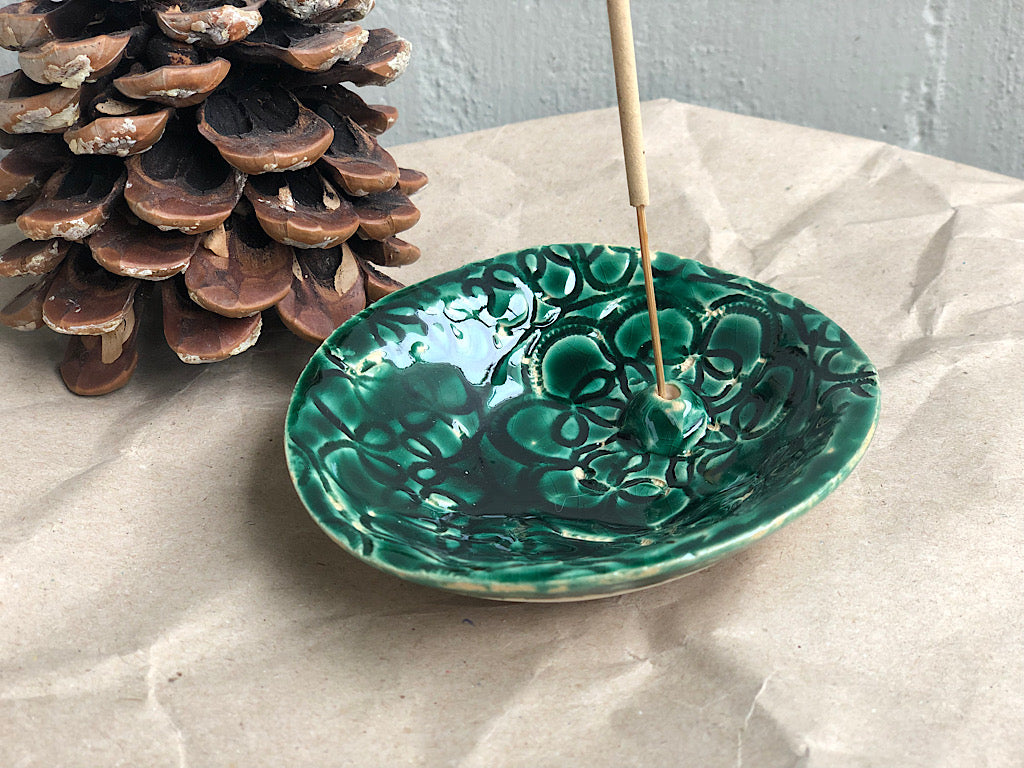 Handmade Ceramic Incense Holder