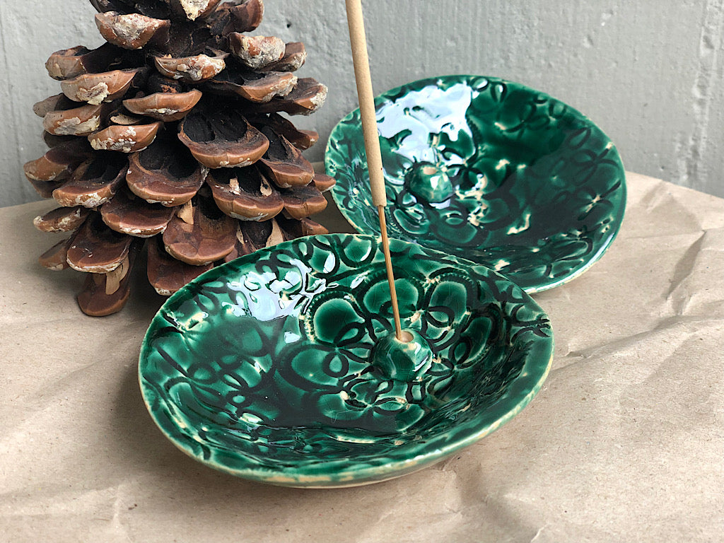 Handmade Ceramic Incense Holder