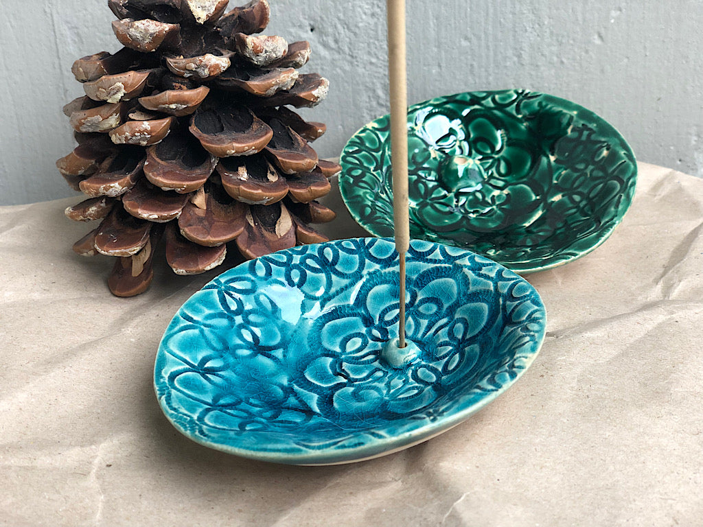 Handmade Ceramic Incense Holder