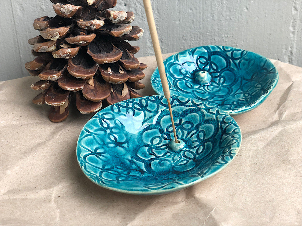 Handmade Ceramic Incense Holder