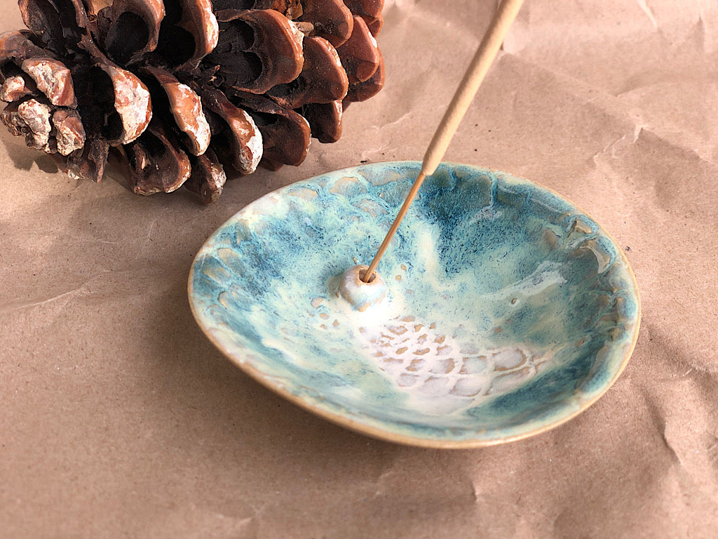 Handmade Ceramic Incense Holder