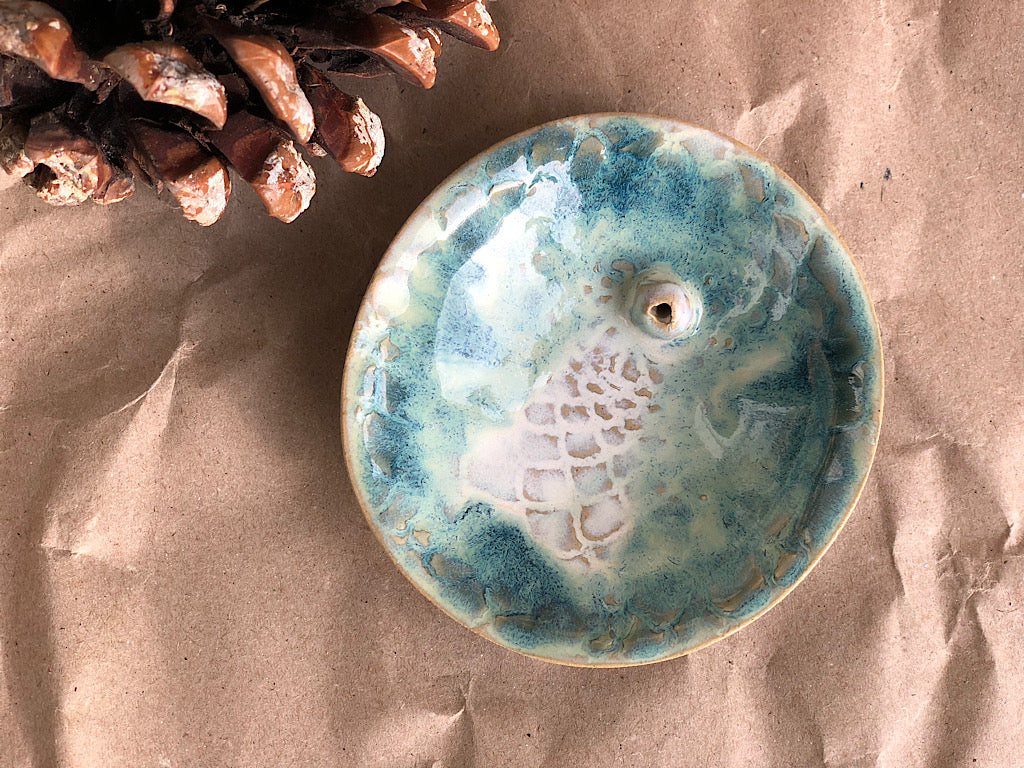 Handmade Ceramic Incense Holder