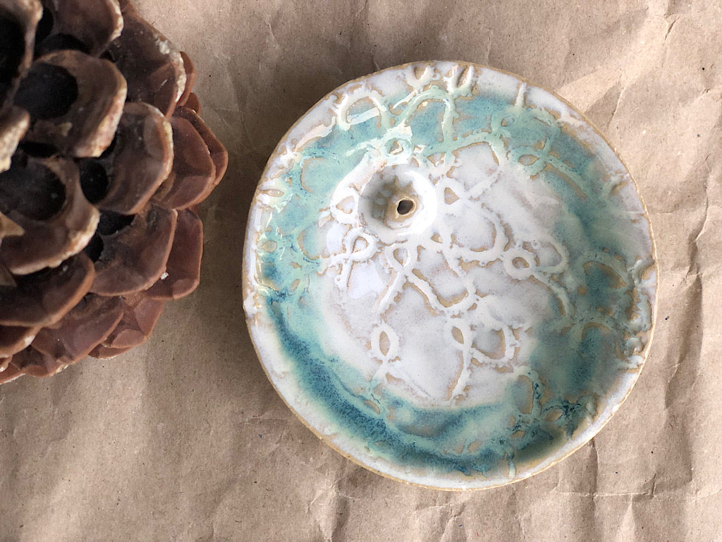 Handmade Ceramic Incense Holder