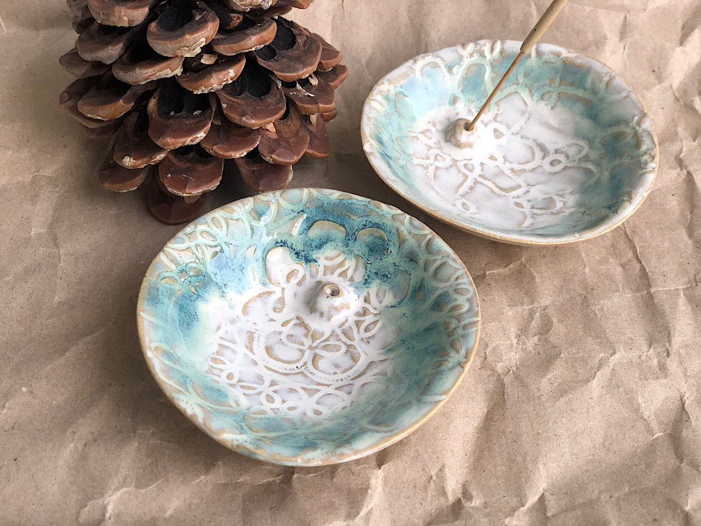 Handmade Ceramic Incense Holder