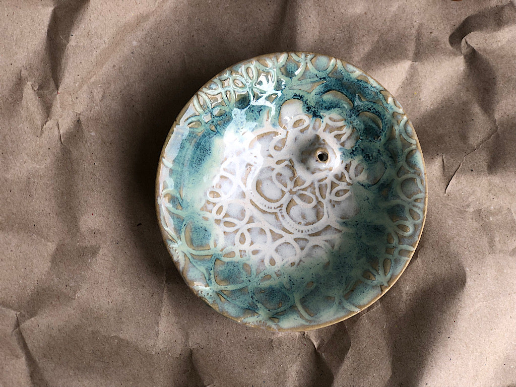 Handmade Ceramic Incense Holder