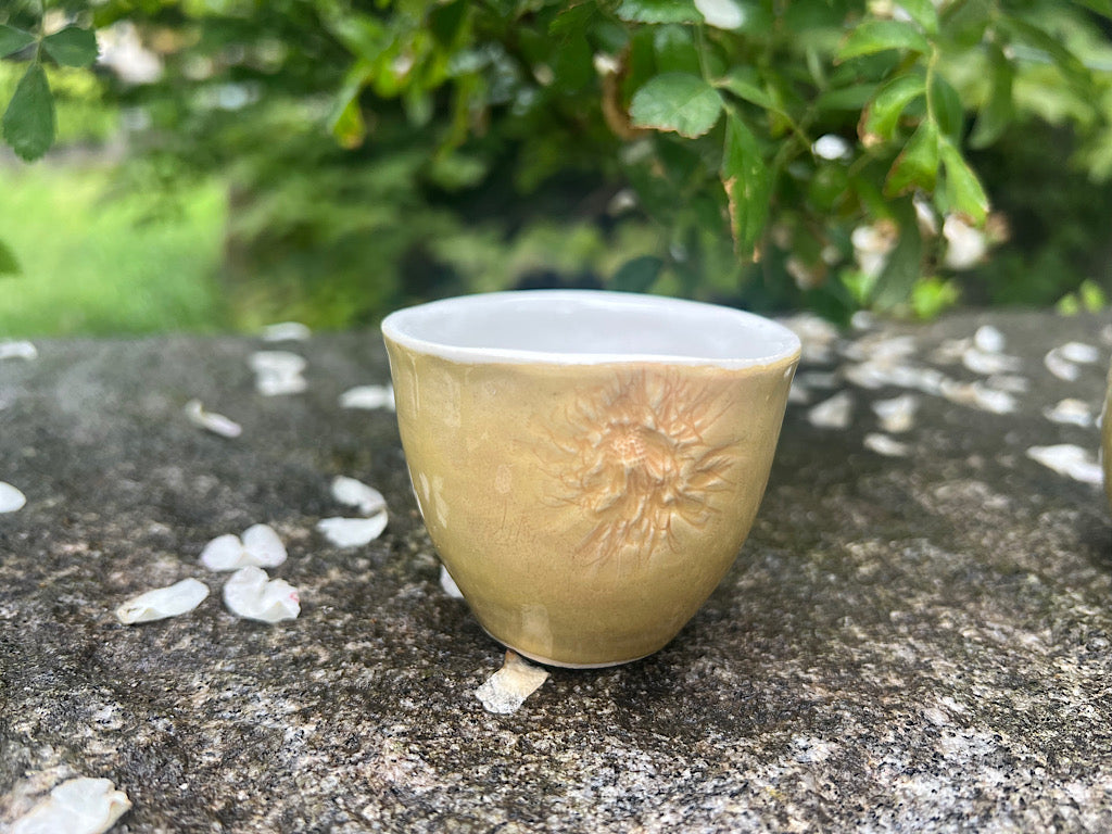Espresso Cups Botanical set of 2