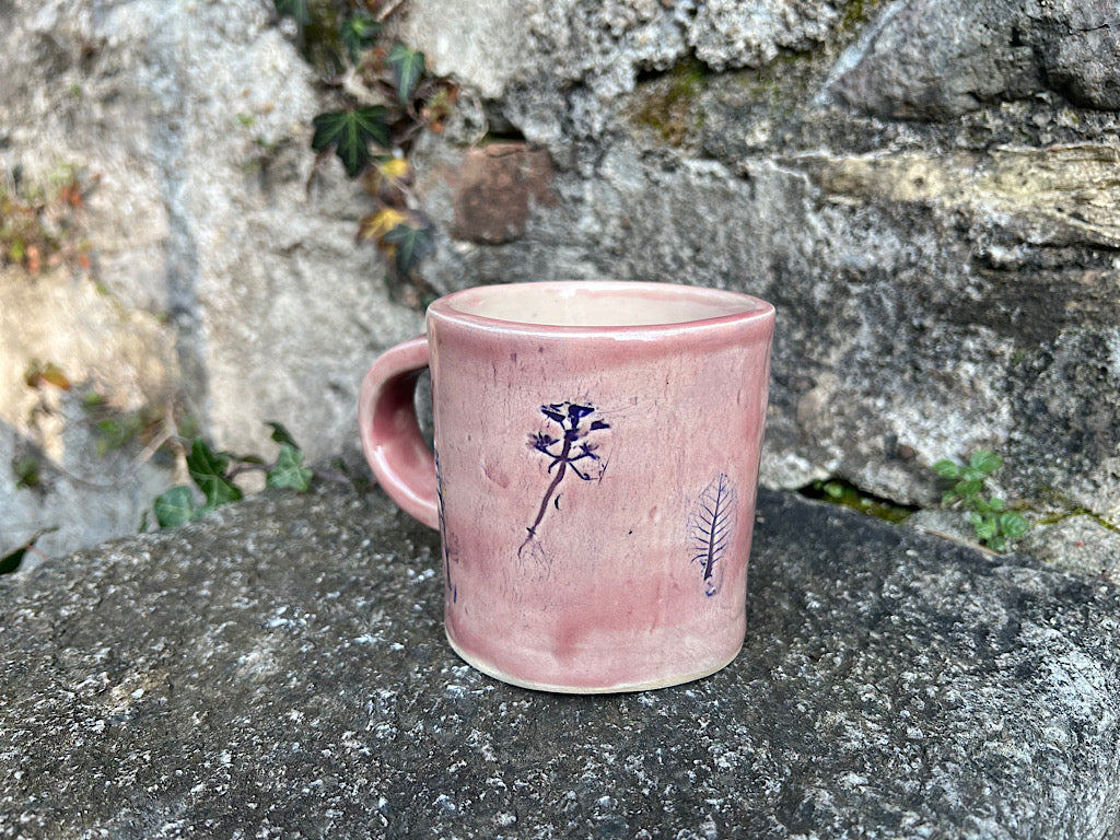 Botanical Mug pink