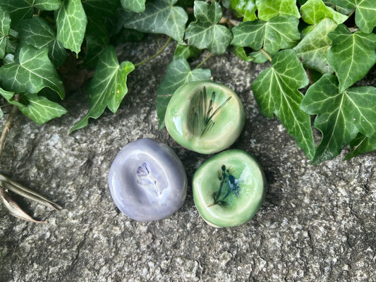 Botanical Worry Stone