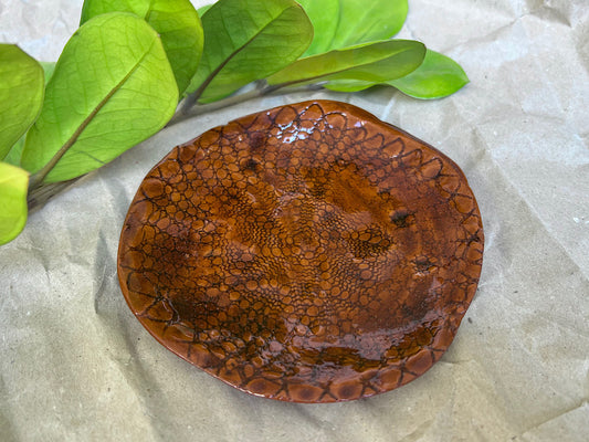 OUTLET Handmade Ceramic Jewelry Plate