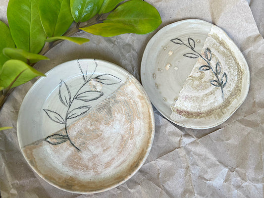 OUTLET Handmade Ceramic Jewelry Plate