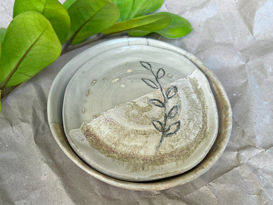 OUTLET Handmade Ceramic Jewelry Plate
