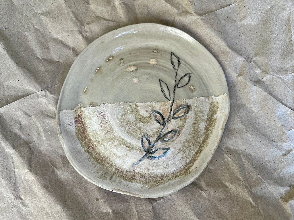 OUTLET Handmade Ceramic Jewelry Plate