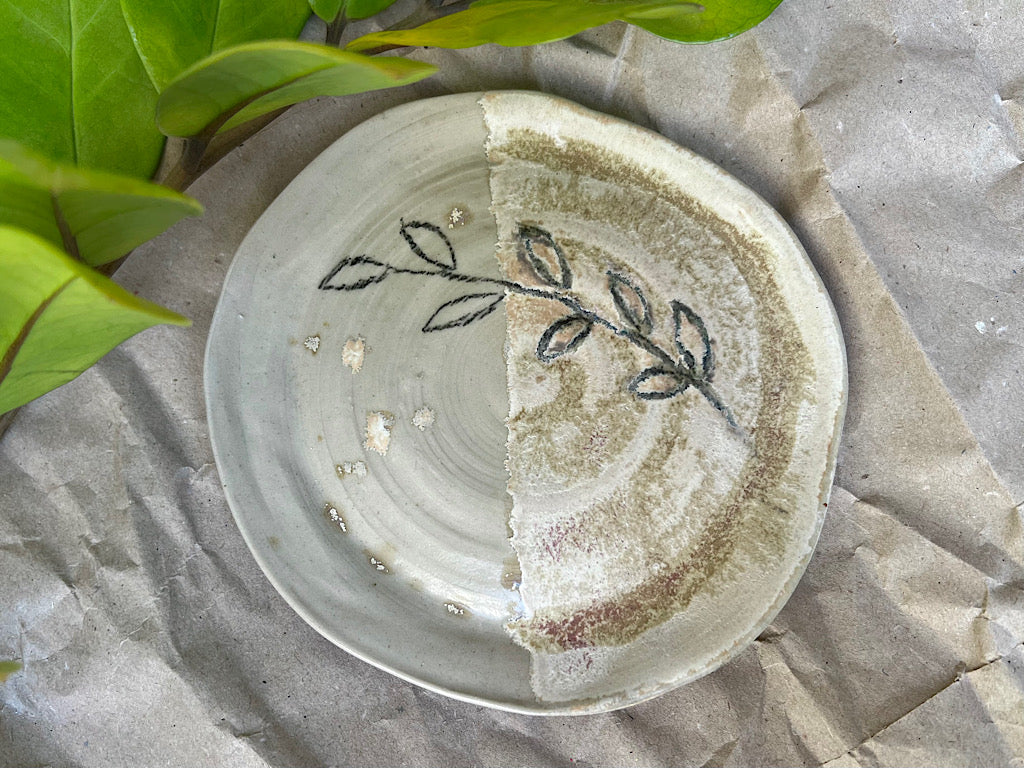 OUTLET Handmade Ceramic Jewelry Plate
