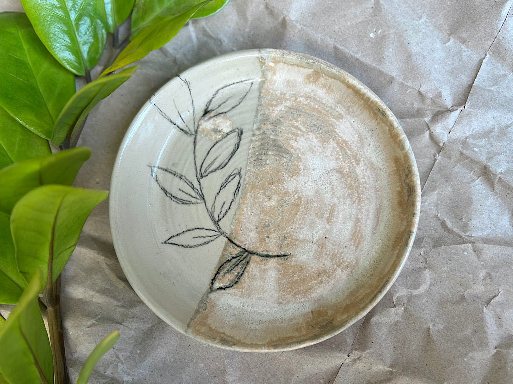 OUTLET Handmade Ceramic Jewelry Plate