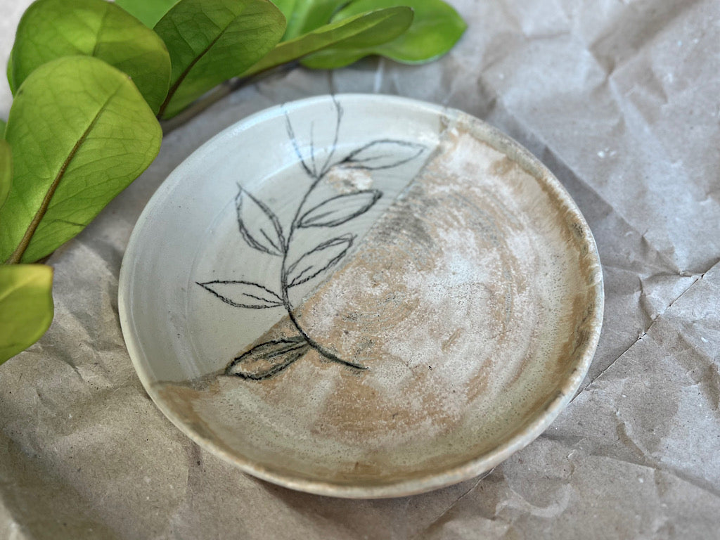 OUTLET Handmade Ceramic Jewelry Plate