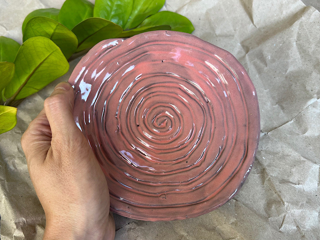 OUTLET Handmade Ceramic Jewelry Plate