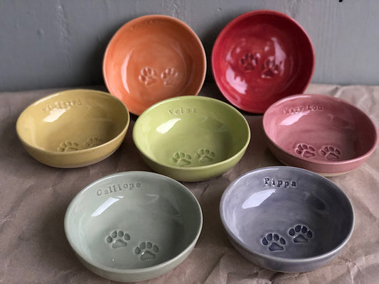 Cat bowl - personalized