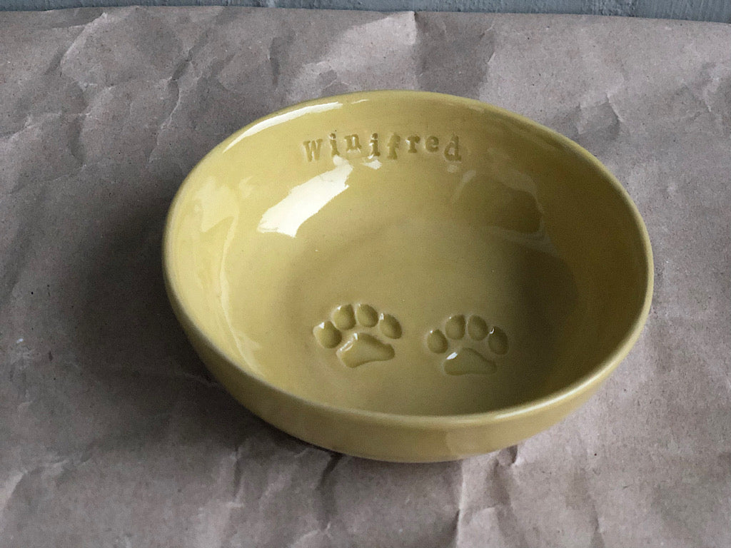 Cat bowl - personalized