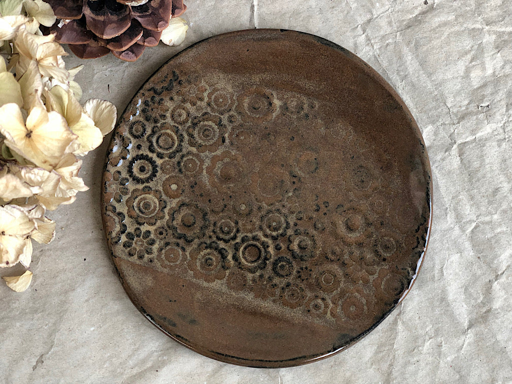 Handmade Ceramic Plate - Stoneware