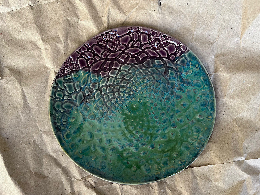 Handmade Ceramic Plate - Stoneware