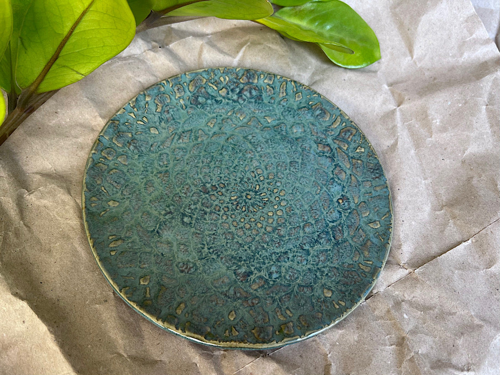 Handmade Ceramic Plate - Stoneware