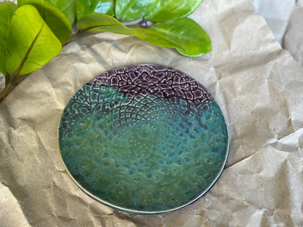 Handmade Ceramic Plate - Stoneware