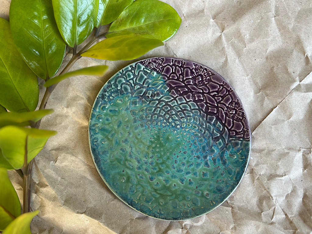 Handmade Ceramic Plate - Stoneware