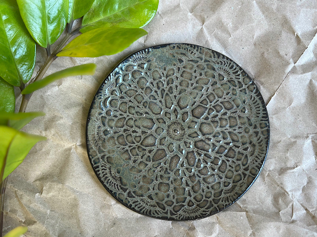 Handmade Ceramic Plate - Stoneware