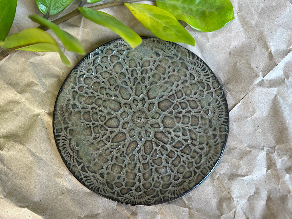 Handmade Ceramic Plate - Stoneware
