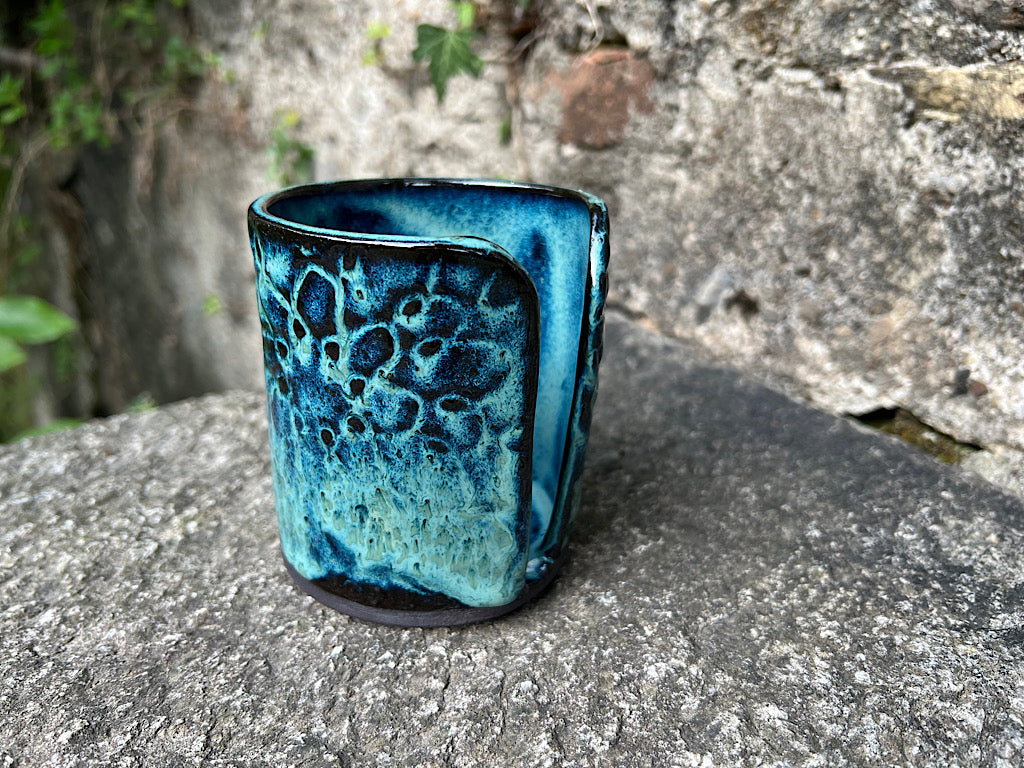 Handgemachte Keramik-Wattepadhalter