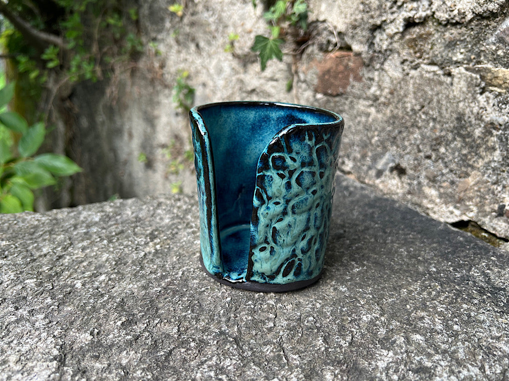 Handgemachte Keramik-Wattepadhalter