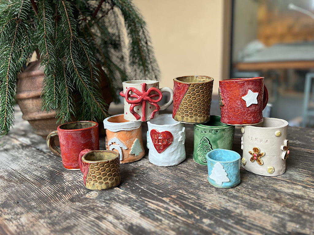 Corso di ceramica - Workshop tazza natalizia - 19.11 18:00 o 6.12 17:00